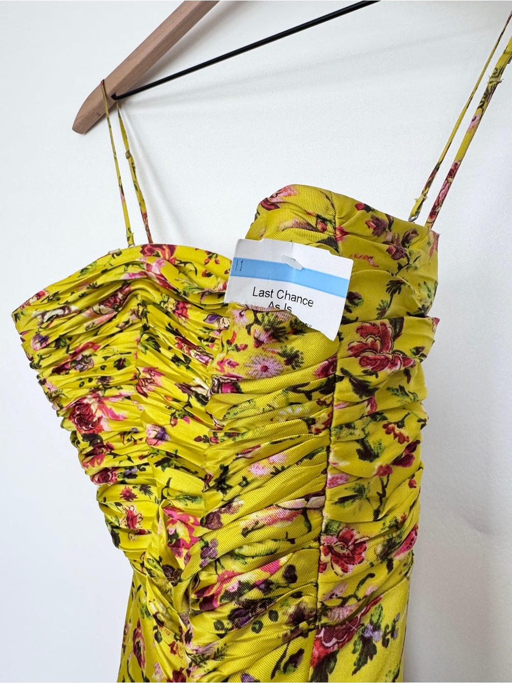 NWT Cinq à Sept Provence Katz Ruched Midi Dress sz 8 000/294 - Picture 15 of 16